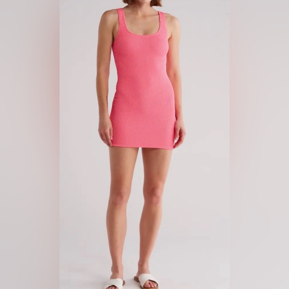 Good American Pink Swim Coverup-NWOT